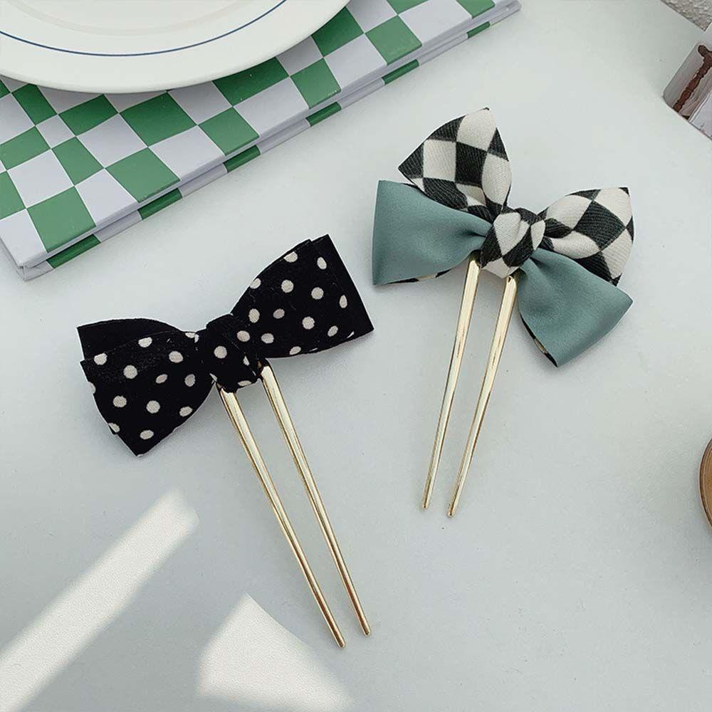 Trâm Cài Tóc Niken Họa Tiết Chấm Bi Dễ Thương Thời Trang Cho Bạn Gái