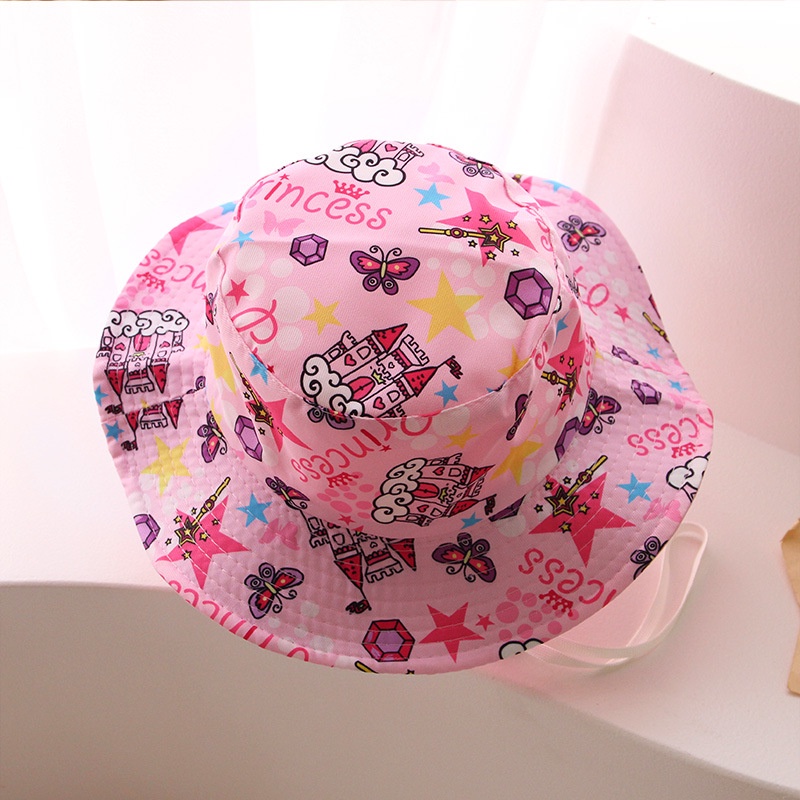 Nón Vành Họa Tiết Dưa Hấu / Khủng Long Hoạt Hình Dễ Thương Cho Bé 1-4 Tuổi