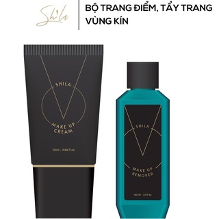 Kem trang điểm che khuyết điểm và tẩy trang vùng kín - make up cream và remover