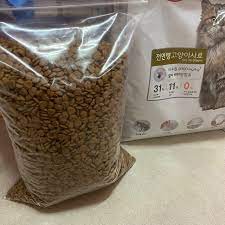 1kg Cat srang túi zip thức ăn cho mèo nhập khẩu Hàn Quốc