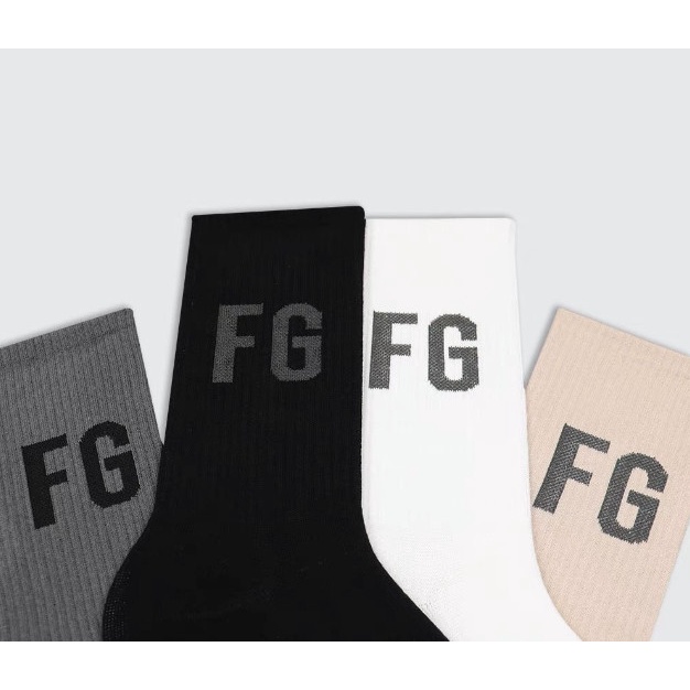 Vớ Tất FG, Vớ ESSENTIALS cao cổ Nam Nữ phong cách thể thao, trẻ trung, năng động.