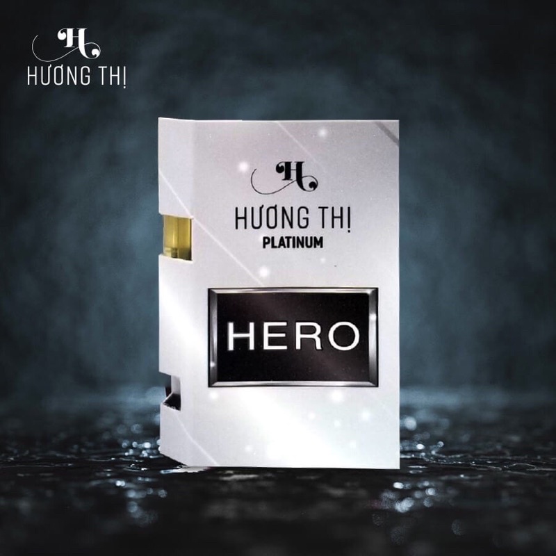 Mẫu Thử Nước Hoa Hero Hương Thị, Nước Hoa Nam Tươi Mới, Nam Tính, Lịch Lãm Cho Phái Mạnh 2ml