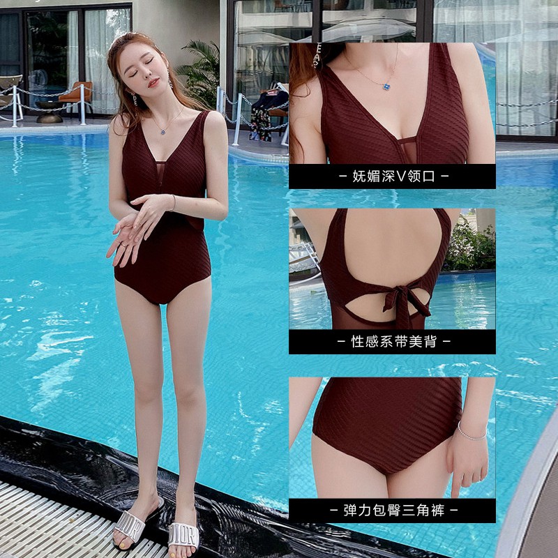 Bộ Đồ Bơi Một Mảnh Che Phủ Bụng Kiểu Nhật Hàn Dễ Thương Cho Bé Gái