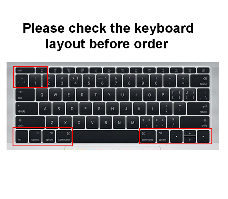 Miếng Dán Bảo Vệ Bàn Phím Bằng Silicon Chống Bụi Chống Nước Cho MacBook 12 Inch