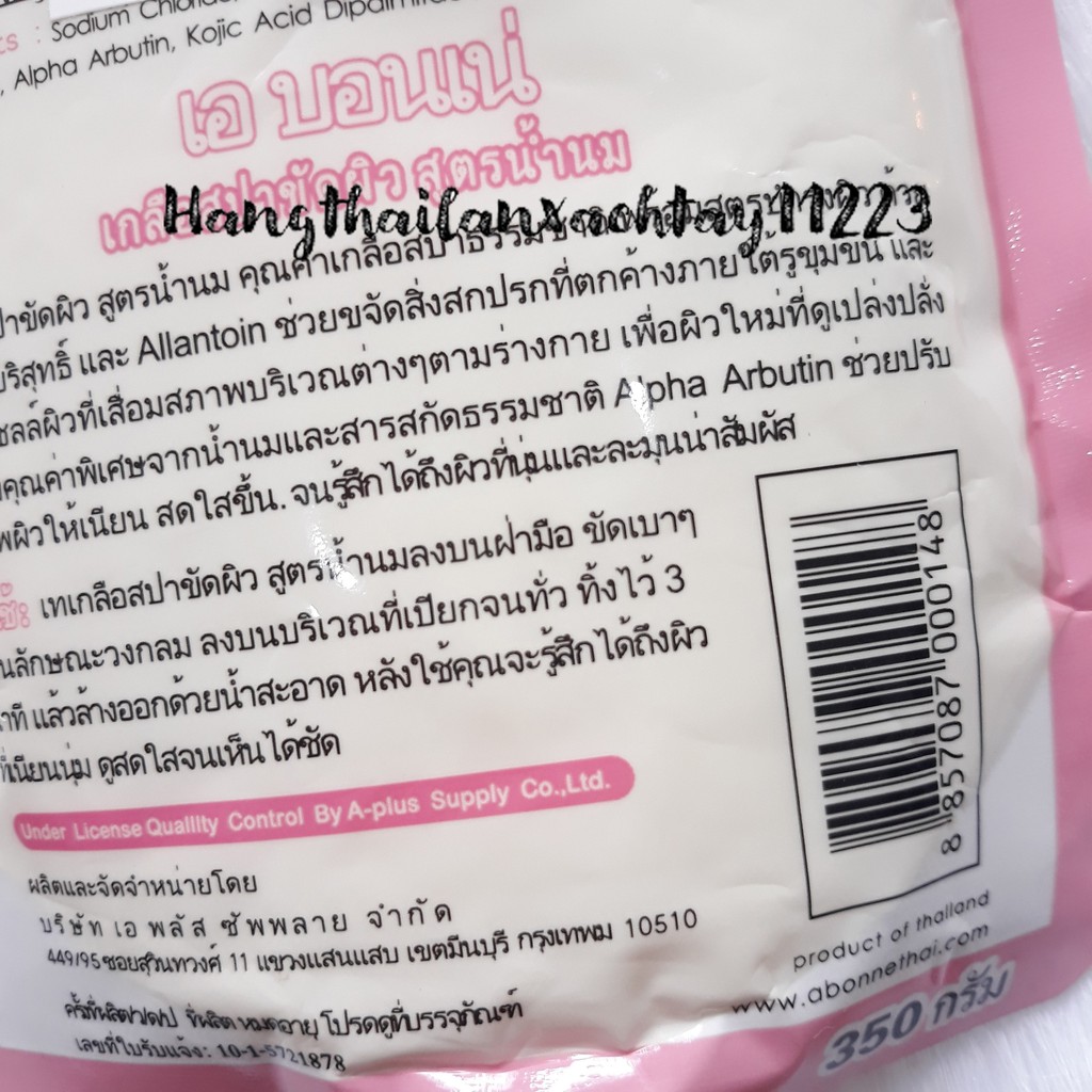 Muối tắm sữa bò tẩy tế bào chết A Bonne Spa Milk Salt Thái Lan 350gr | BigBuy360 - bigbuy360.vn