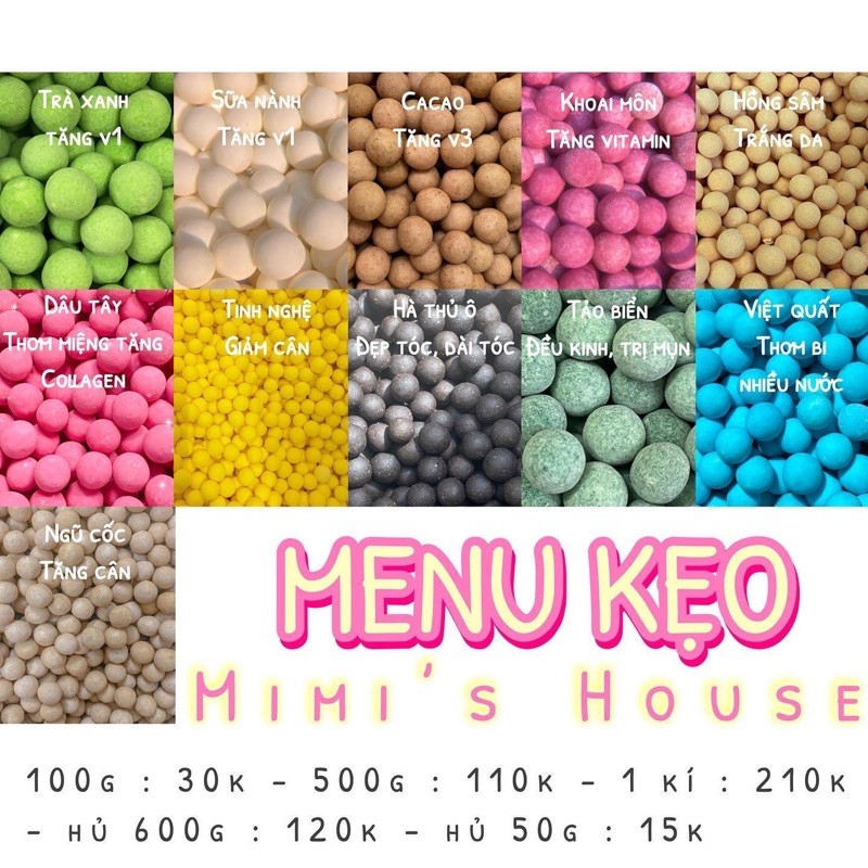 Combo Valentine 2 - Kẹo mầm đậu nành mix mùi