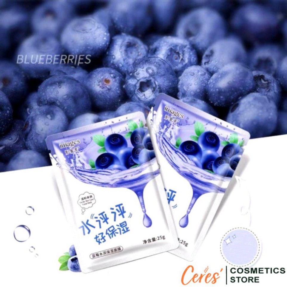 Mặt Nạ 🍇𝑭𝒓𝒆𝒆𝒔𝒉𝒊𝒑🍏 Mask Giấy Nha Đam Việt Quất Mật Ong - Mặt Nạ Images Cấp Ẩm Dưỡng Trắng Da | BigBuy360 - bigbuy360.vn