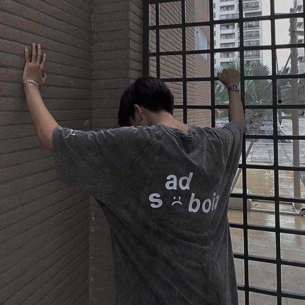 Áo Thun Nam Nữ  Form Rộng Hàn Quốc Loang Sadboysz Dày Mịn Thoáng Mát Thiết Kế Thời Trang Kiểu Dáng Năng Động Trẻ Trung