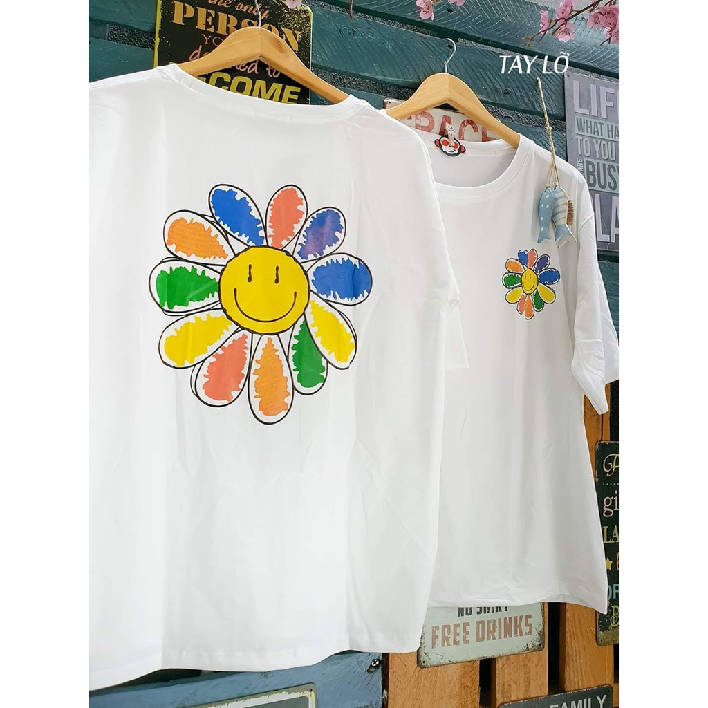 Áo thun tay lỡ unisex
