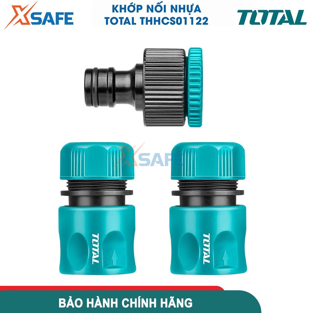 Khớp nối ống nước TOTAL THHCS01122 kích thước 1/2 inch 24g, chất liệu: ABS, PP, POM - chính hãng