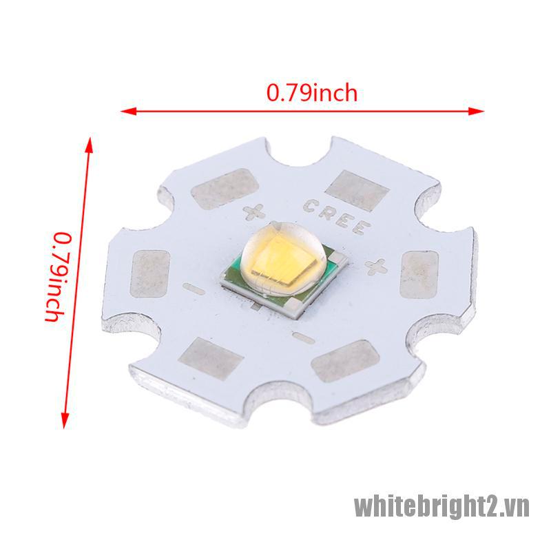 Chip Đèn Led Cree Xml2 Xm-L2 10w Kèm Chip 16 / 20mm Pcb