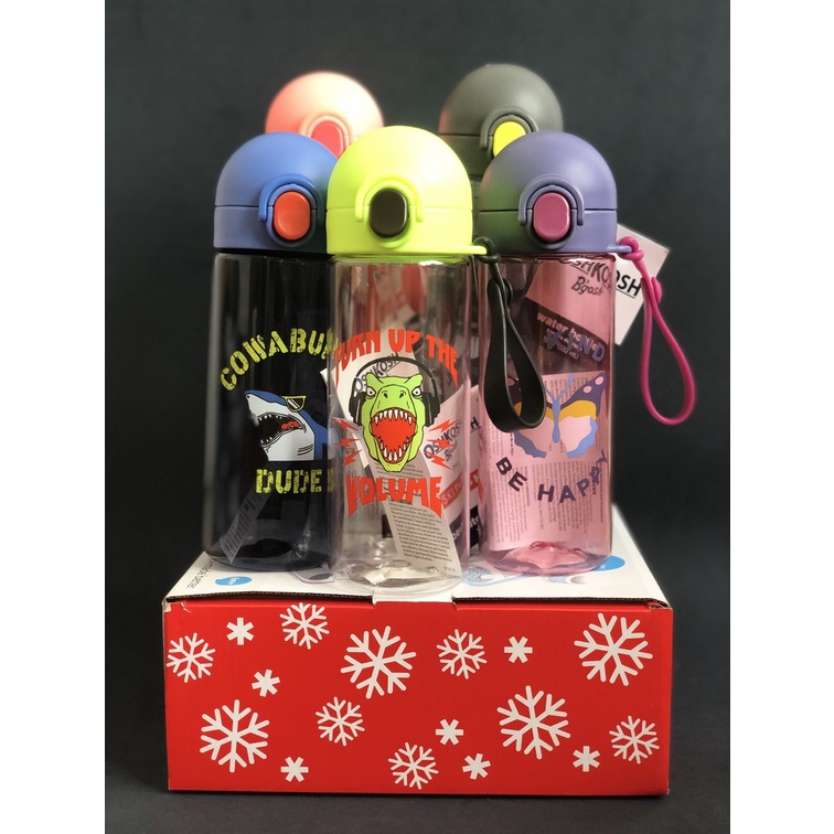 Bình nước thể thao cho bé Skip Hop Zoo Lock-Top Sports Bottle 414ml - chính hãng nhập Mỹ Skiphop