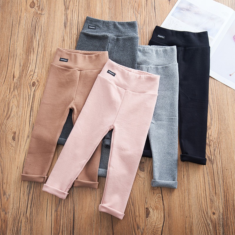 Quần bé gái quần legging co giãn 3-8 tuổi