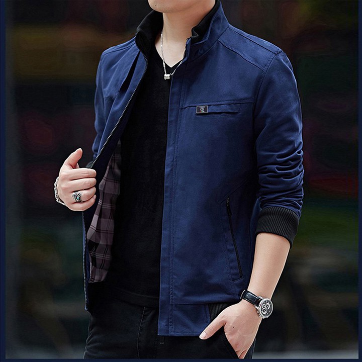 Áo Khoác Kaki Nam Cao Cấp- Không Ra Màu