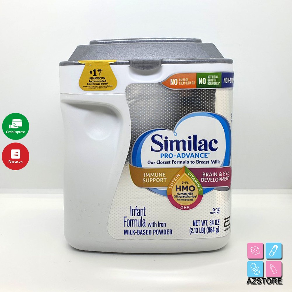 Sữa Similac Pro Advance HMO - Similac Pro Advance cho bé 658gr, 873gr và 964gr