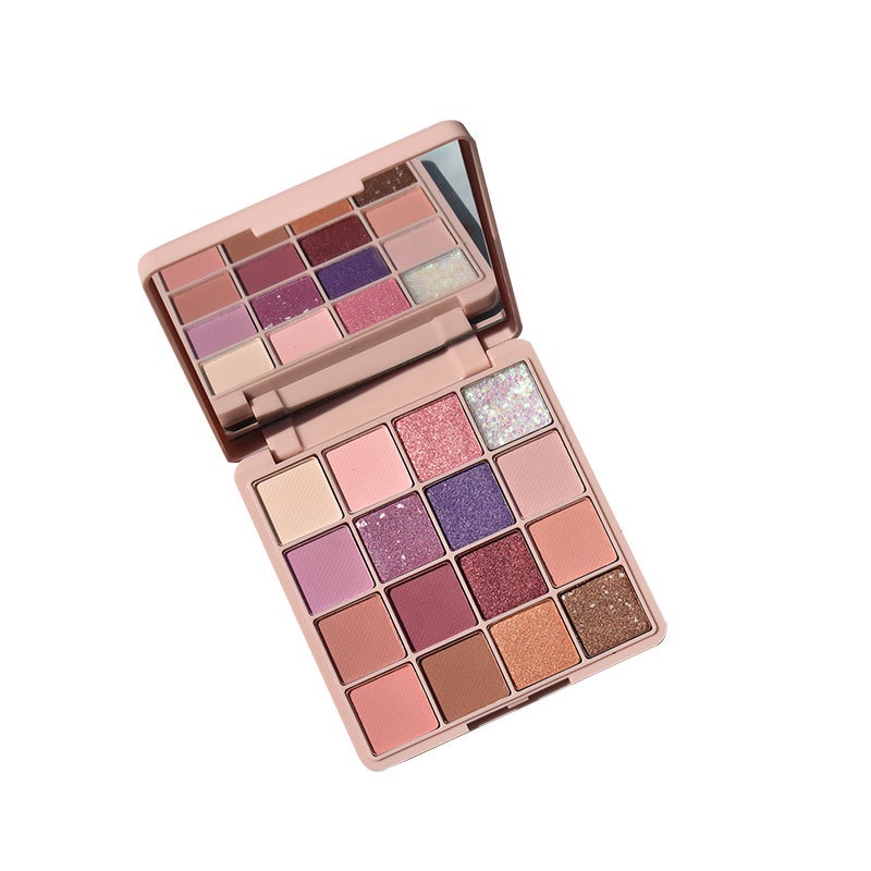 Bảng Phấn Mắt 16 Màu Sắc Tông Lì / Hiệu Ứng Ngọc Trai TTB335