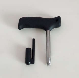 Dụng cụ chuyên khui dừa inox siêu nhanh FL-DK04, Dụng cụ tách hạt táo đỏ