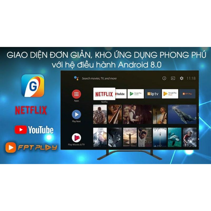 Android Tivi OLED Sony 4K 55 inch KD-55A8G