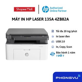 [ELHP500 giảm 8% max 150k đơn từ 500k] Máy in HP Laser 135a 4ZB82A – Bảo hành 12 tháng