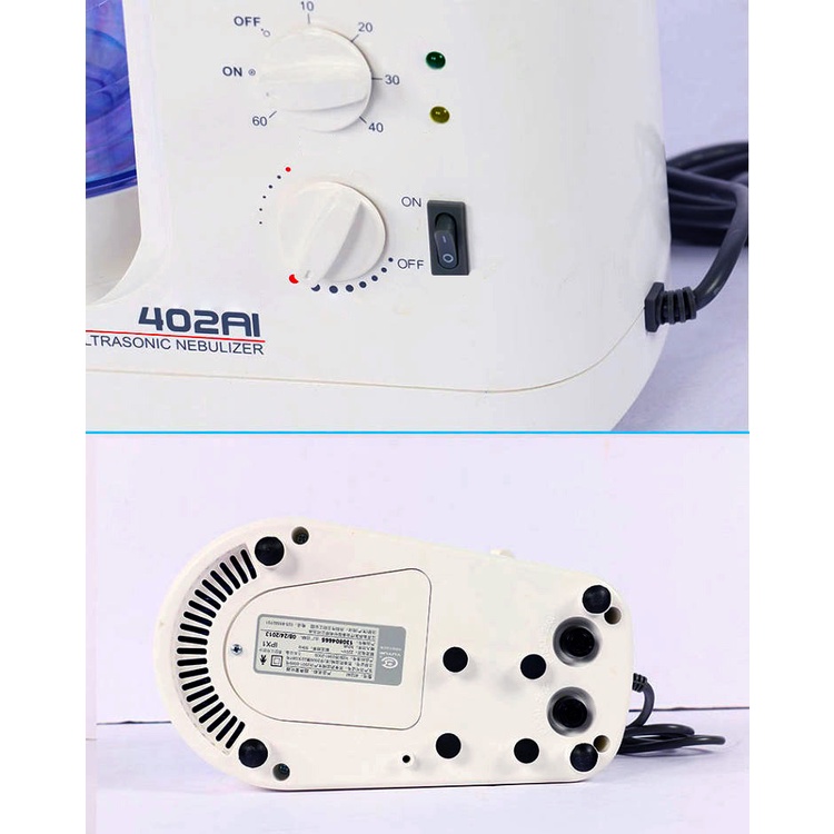 Máy Xông Khí Dung Yuwell 402AI/402B - Xông Siêu Âm, 3ml/phút - Nhập khẩu chính hãng - Bảo Hành 12 Tháng