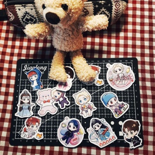 Bộ 30 sticker chibi xinh xắn