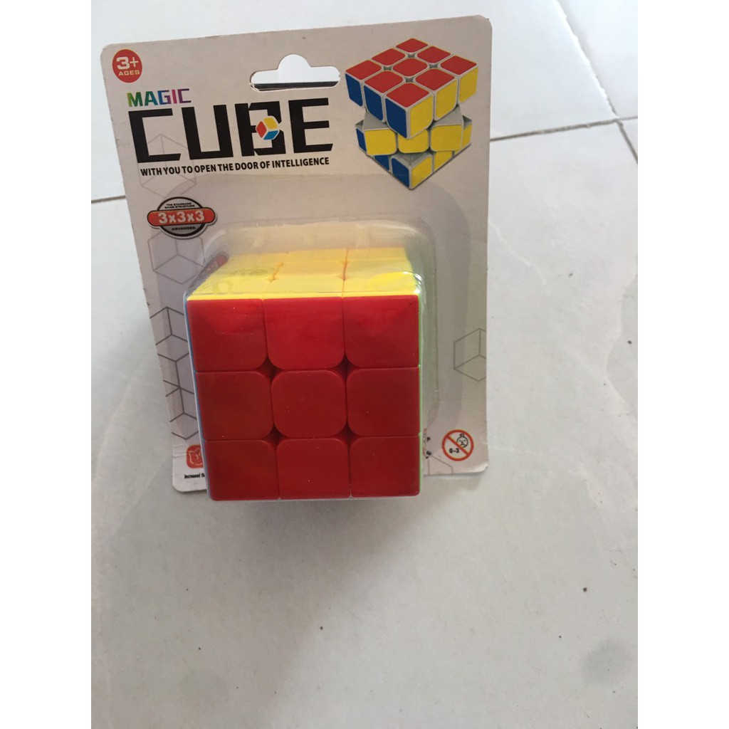 Rubik 3x3 khối lập phương 3x3 loại tốt xoay mượt, siêu bền