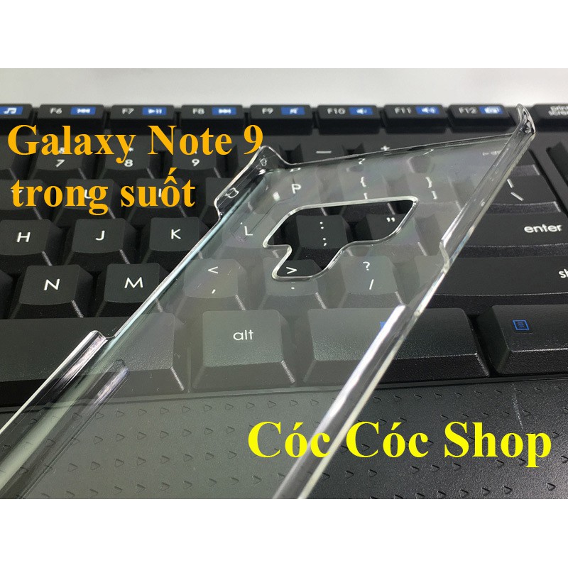 Ốp lưng Sam sung Note 9/ S9 / S9 plus nhựa CỨNG TRONG SUỐT / CỨNG NHÁM MỜ | BigBuy360 - bigbuy360.vn