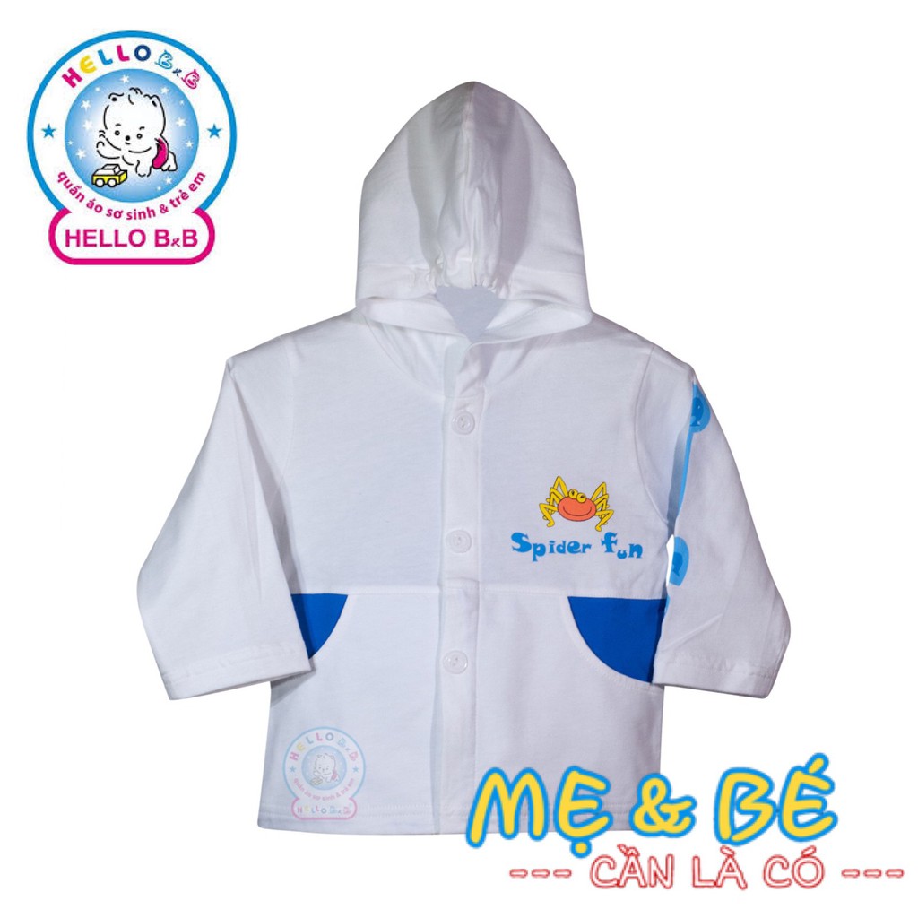 Áo Khoác Cotton Có Nón Cho Bé 6-15kg