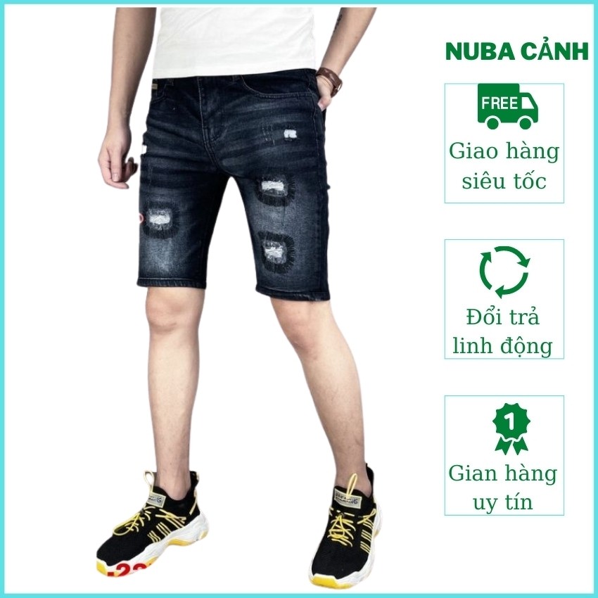 Quần short jean nam mẫu mới hình tự chụp đẹp giá rẻ,quần bò TAKA 227 | BigBuy360 - bigbuy360.vn