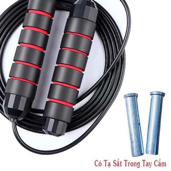 Dây nhảy thể lực đàn hồi 2.9m chính hãng Sako Sport, hỗ trợ luyện tập thể dục, thể thao tiện lợi tại nhà