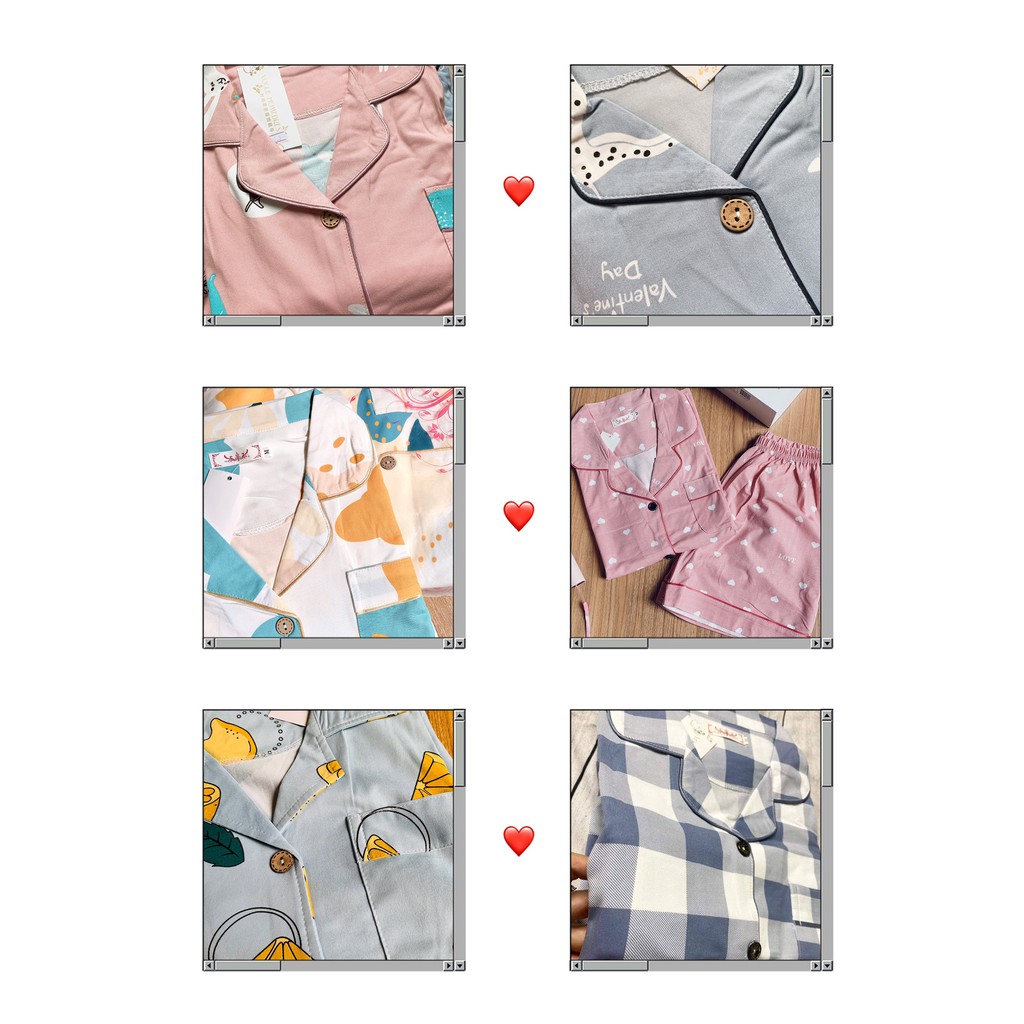 Pijama, Bộ Ngủ Nữ cotton thun ngắn tay quần dài CDCP01 | BigBuy360 - bigbuy360.vn