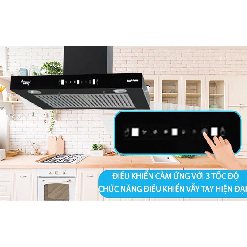 Máy hút mùi Canzy CZ Pro333S cảm ứng vẫy tay