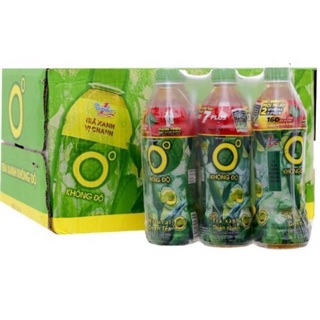 Trà xanh 0 độ (lốc 6 chai x 500ml)