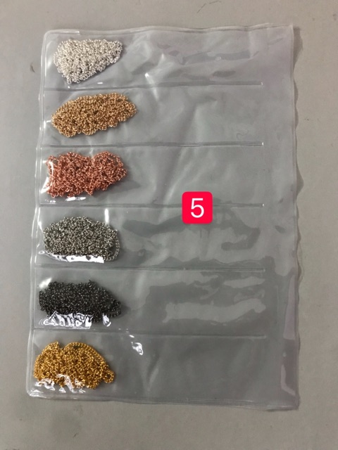 Phụ kiện dây xích gói trang trí móng tay nhiêu loại