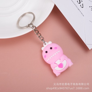 3 Móc Khóa Khủng Long Trái Tim ( Mix Màu)