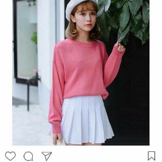 Áo len dáng rộng misssumey
