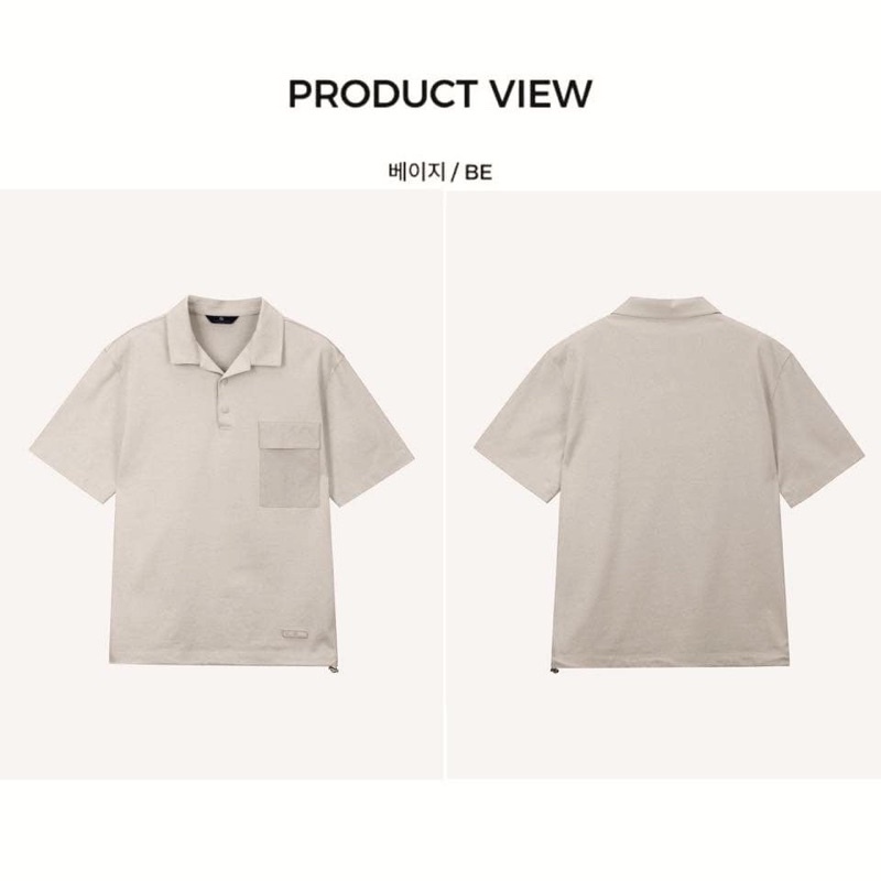 Áo thun Polo có túi Mind bridge | BigBuy360 - bigbuy360.vn