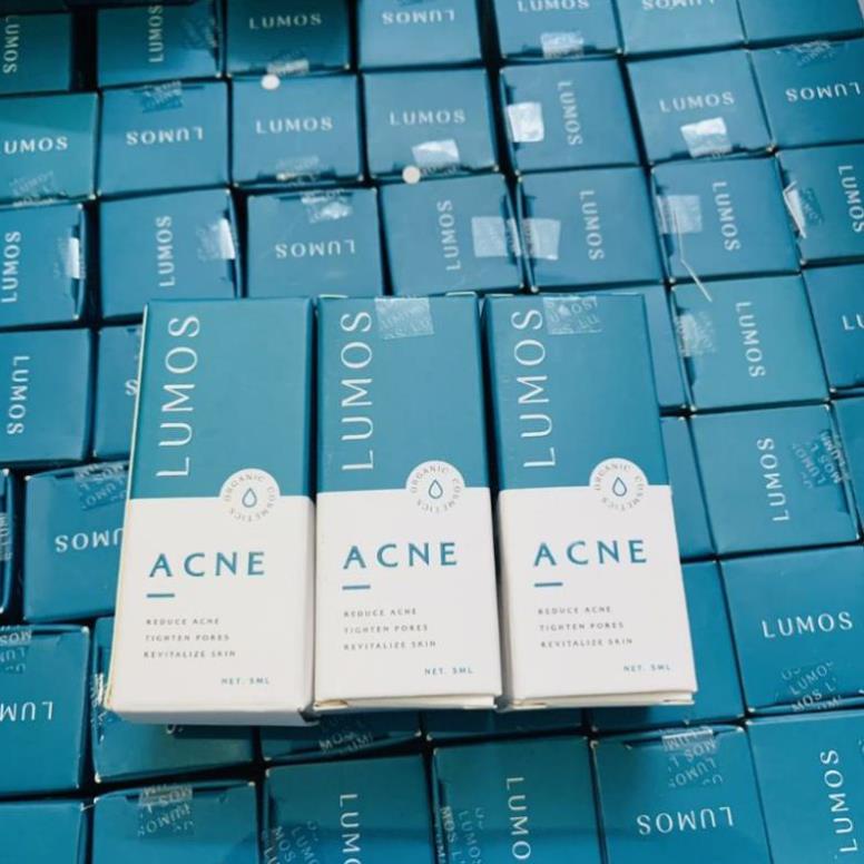 (Mẫu mới 2022 kèm túi ) Serum Mụn Lumos acne 5ml chính hãng 100% công ty