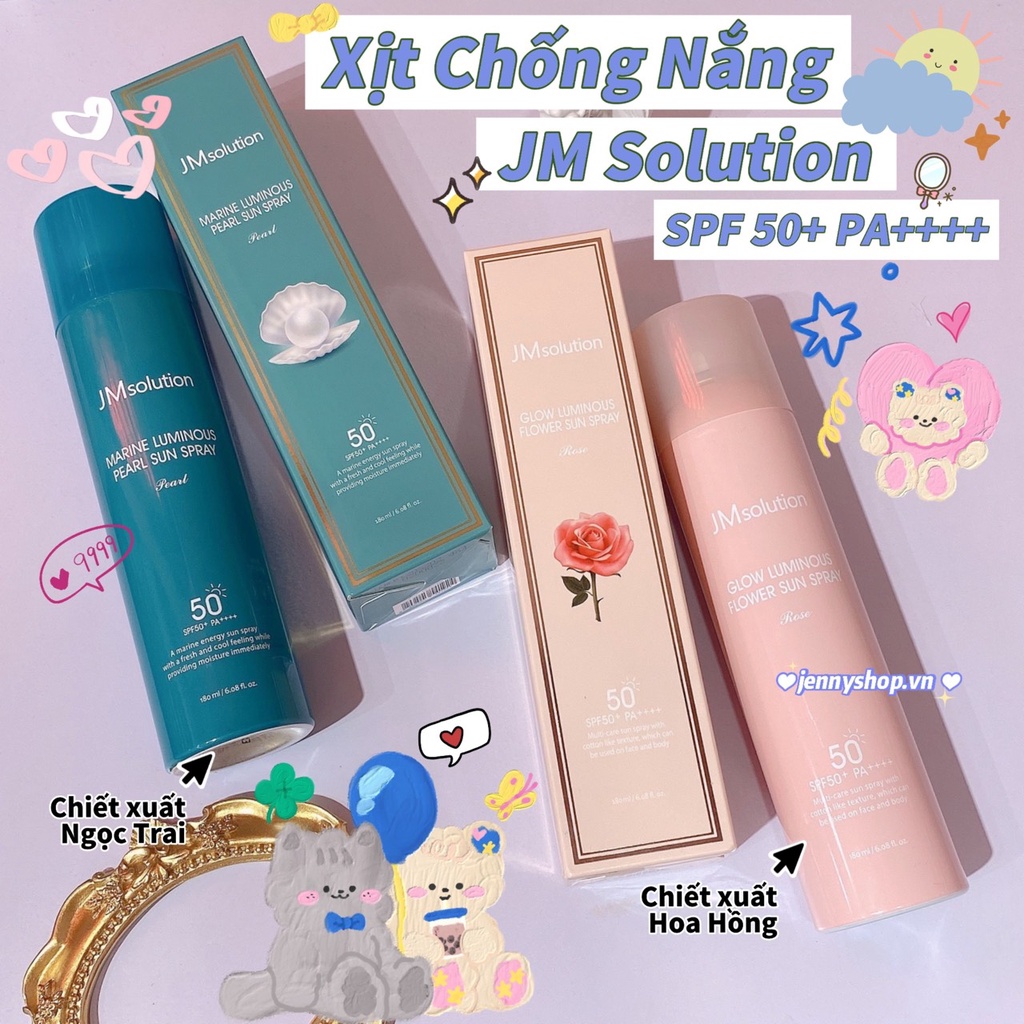 Xịt Chống Nắng JMsolution Sun Spray SPF50 PA+++