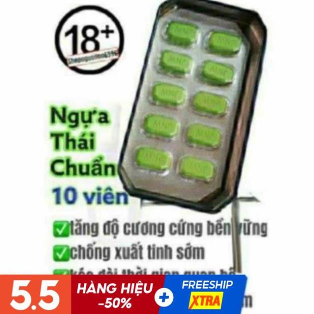 [che tên khi giao] Ngựa_thái chuẩn tem vàng cao cấp hộp 10viên HÀNG CHÍNH HÃNG