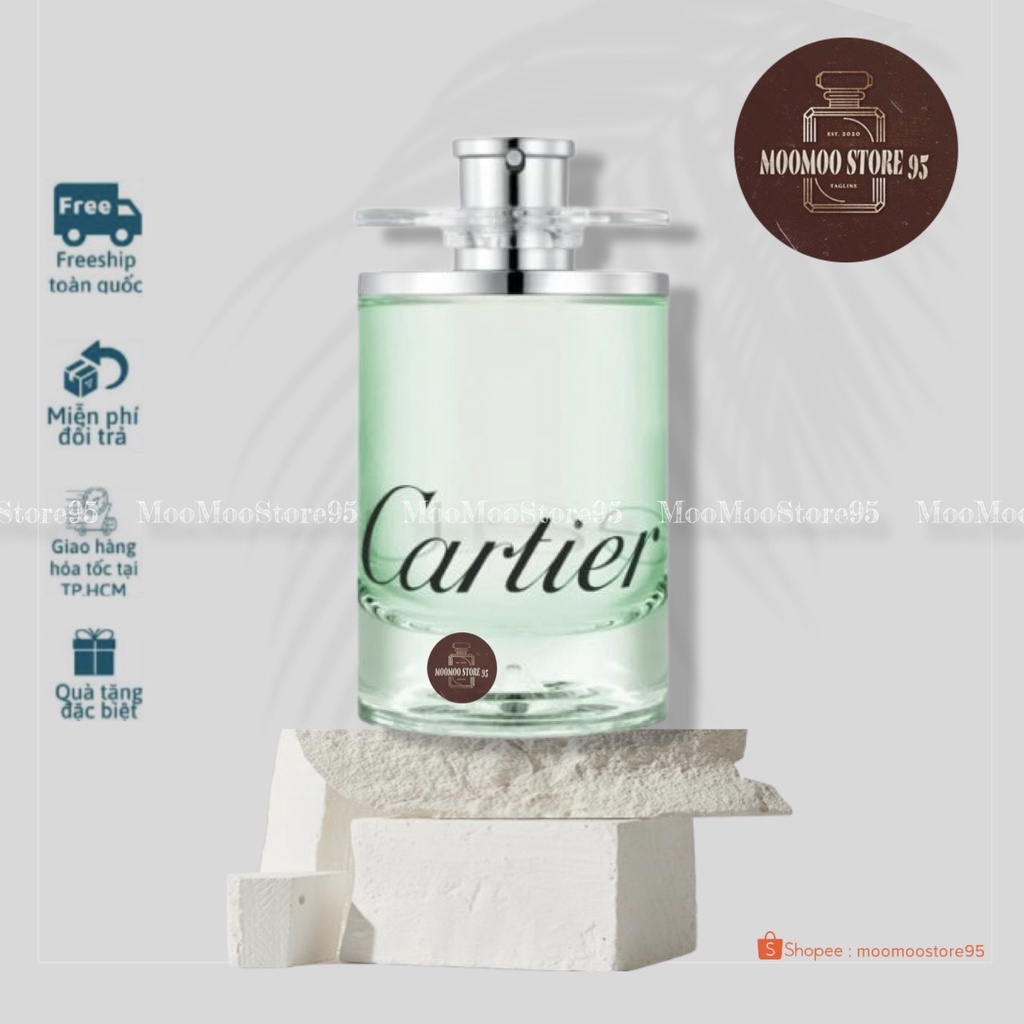 -𝐌𝐨𝐨𝐌𝐨𝐨- Cartier Eau De Cartier Concentrée | Nước Hoa Unisex | Hiện đại và lôi cuốn