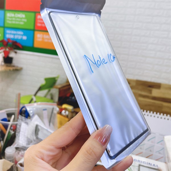 Kính ép OCA Samsung Note 10 Plus