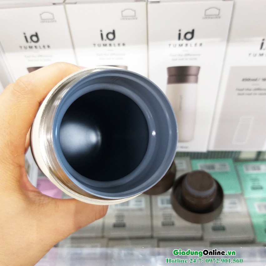 Bình Giữ Nhiệt I.D Tumbler Bằng Thép Không Gỉ Lock&amp;Lock LHC4230 450ml