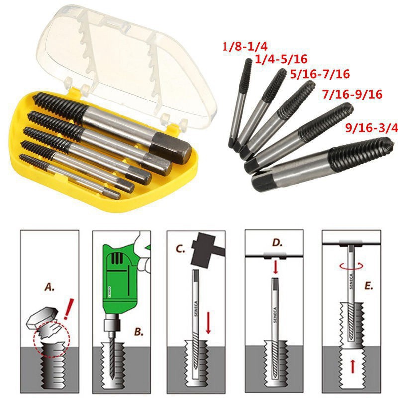 Vít Mở Ốc Gãy Ốc Trờn Zen Licota 5 cây, 6 cây