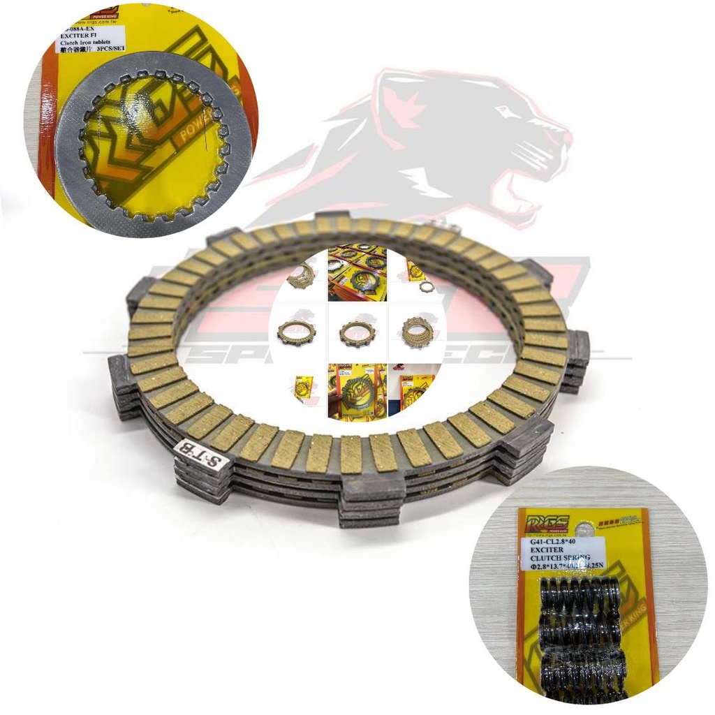 BỐ NỒI / LÒ XO NỒI / LÁ SẮT RRGS -STB CHO EXCITER 150 / FZ 150i / TFX 150 HYPER CLUTCH