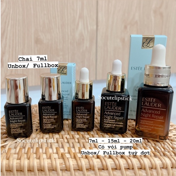 Serum Esstee Lauder Advanced Night Repair Serum Synchronized Multi-Recovery Complex 7ml - 15ml-30ml FULLBOX