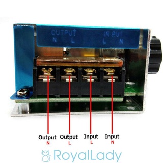 Mô Đun Điều Khiển Tốc Độ Động Cơ 4000w 110v Ac Scr Bta41600B