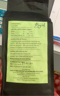 [SALE] Trà Đen Pha Trà Sữa Cao Sơn Trà Royal Tea Gói 500gr