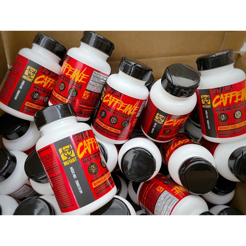 Viên Uống Tăng Tập Trung Và Tỉnh Táo Mutant Caffeine 240 Viên