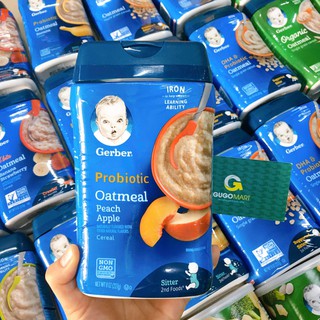Bột ăn dặm Gerber 227g xách tay Mỹ